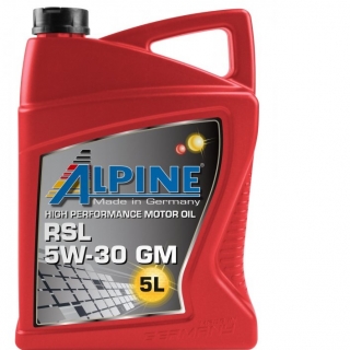 ALPINE RSL 5W-30 GM 5L