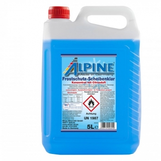 ALPINE Frostschutz - Scheibenklar 5L