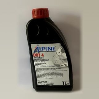 ALPINE Brake Fluid DOT4 1L